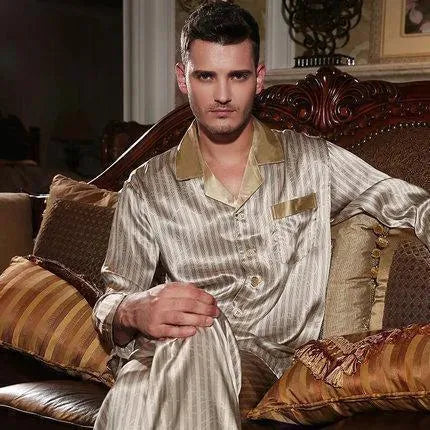 Forever Ready Striped Pajama Set - Pajama Pant Set - LeStyleParfait