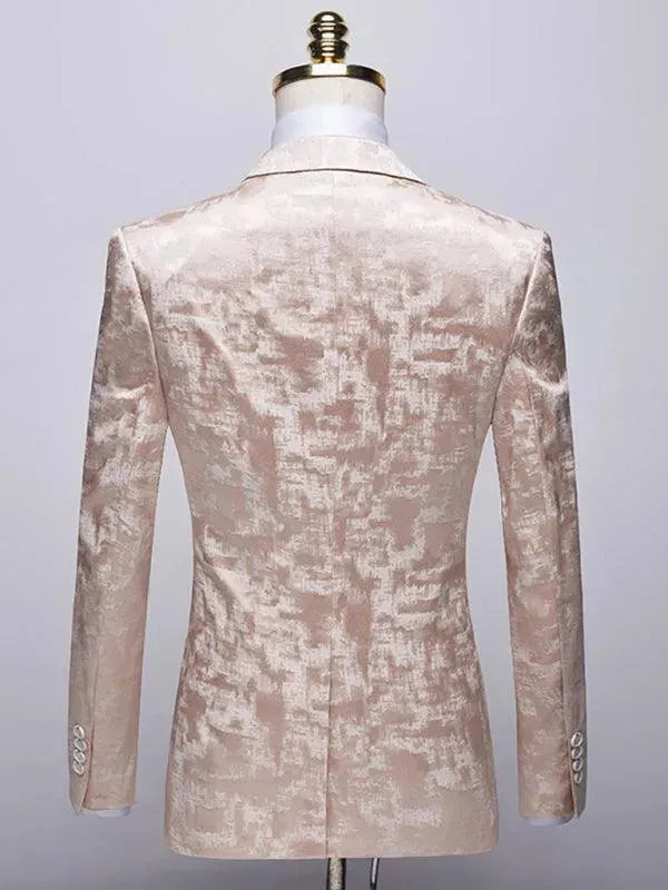 Formal Printed Two Piece Suit - Two Piece Suit - LeStyleParfait