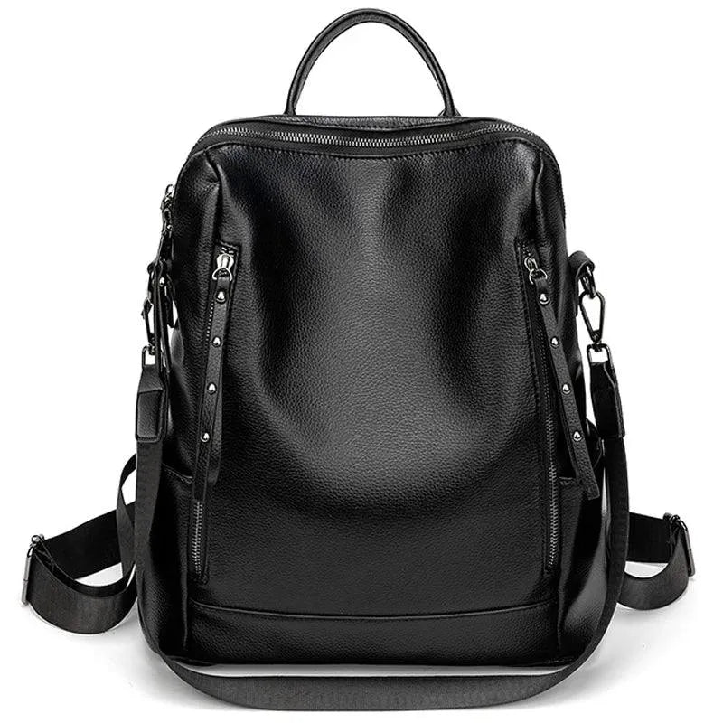 Genuine Leather Women's Backpack - Backpack - LeStyleParfait