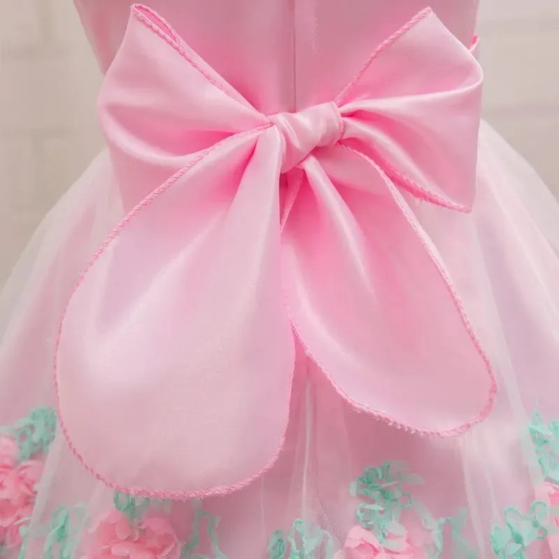 Girls Dress, Baby Princess Dress, Baptism Dress - Girls Dresses - LeStyleParfait