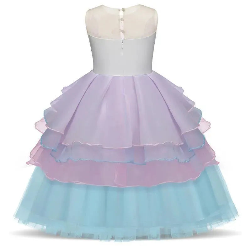 Girls Dress, Fairy Party Dress, Sleeveless - Girls Dresses - LeStyleParfait