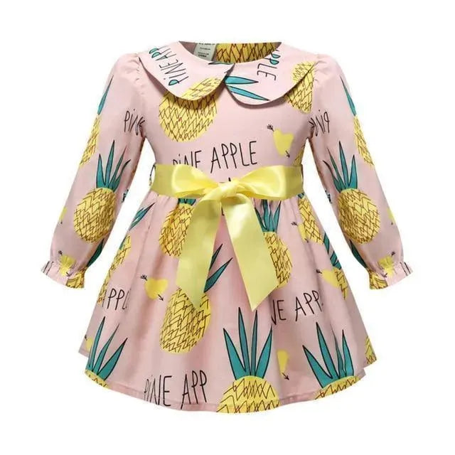 Girls Dress With A Bow, Baby Dress - Girls Dresses - LeStyleParfait