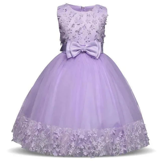 Girls Dresses, Flower Girl Dress, Sleeveless - Girls Dresses - LeStyleParfait
