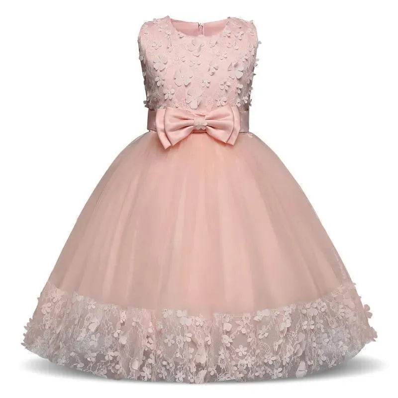 Girls Dresses, Flower Girl Dress, Sleeveless - Girls Dresses - LeStyleParfait
