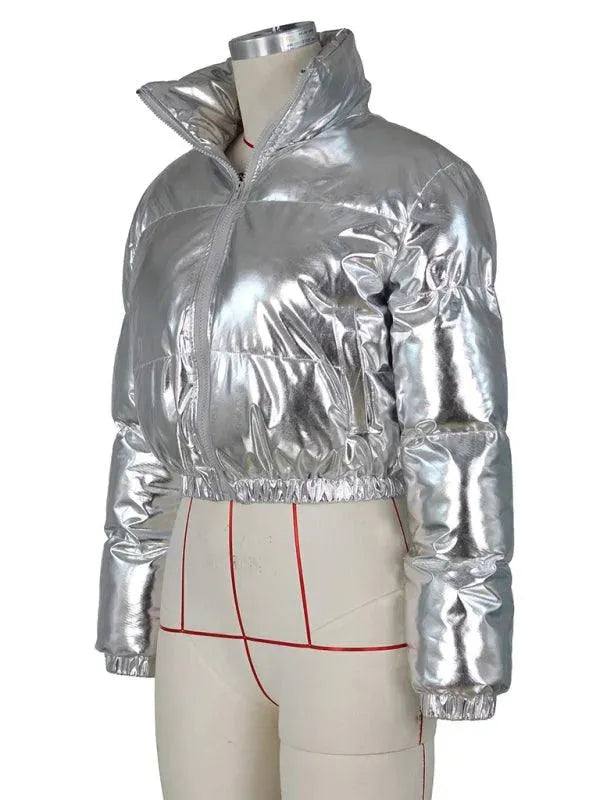 LeStyleParfait Women's Jackets Parkas, Winter Jacket Drawstring-Elastic Waist Turn Down Collar Sleeveless Plain-Solid-Winter Jacket