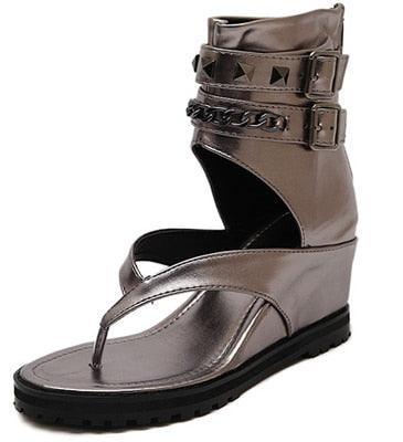 Gothe Ankle Strap Wedge Shoes - Wedge Shoes - LeStyleParfait