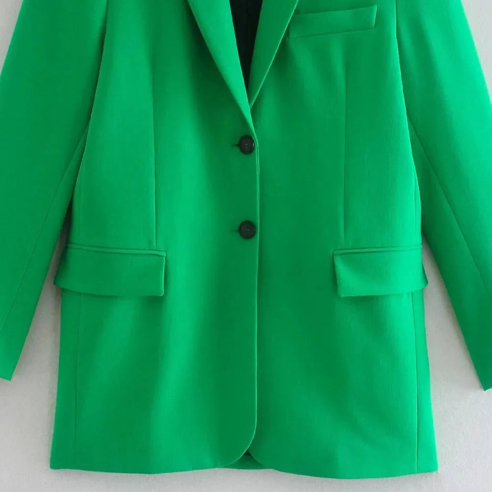 Green Mini Skirt Suit - Skirt Suit - LeStyleParfait