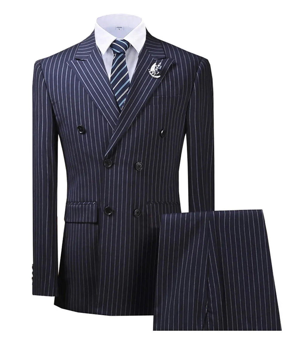 Olive Green Men's 2 Piece Slim Fit Suit