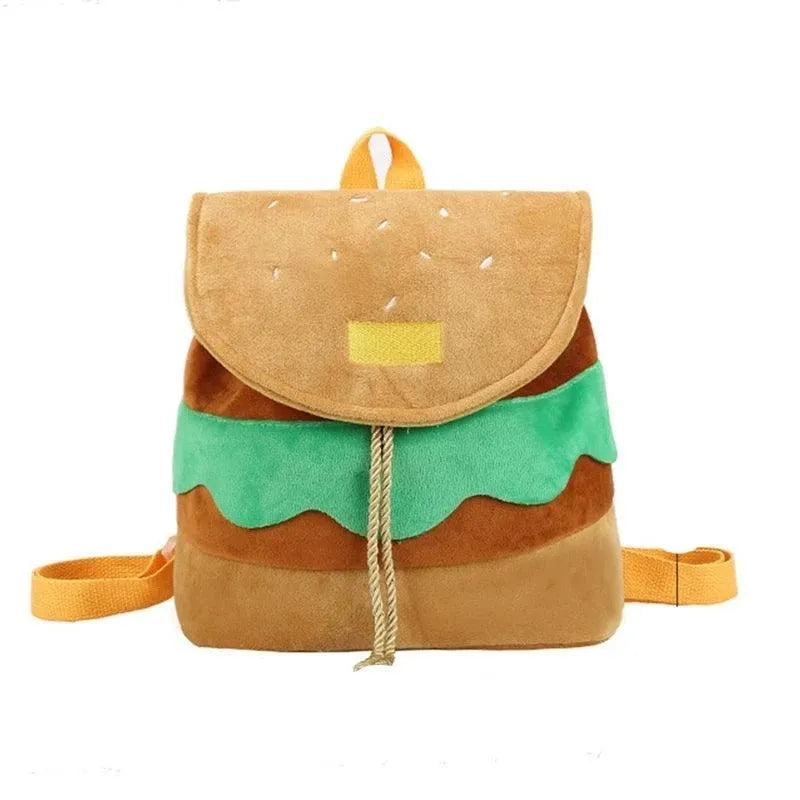 Hamburger Shape Drawstring Backpack - Backpack - LeStyleParfait