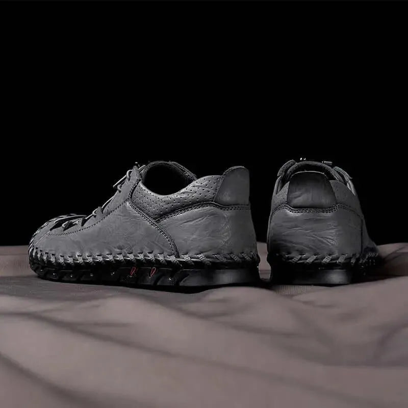 Harlow Lace-Up Leather Shoes - Casual Shoes - LeStyleParfait