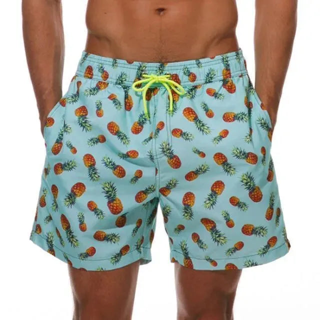 Hawaiian Beach Shorts For Men - - Beach Shorts - LeStyleParfait