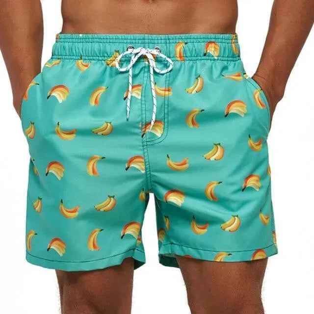 Hawaiian Beach Shorts For Men - - Beach Shorts - LeStyleParfait