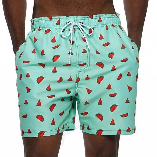 Hawaiian Beach Shorts For Men - - Beach Shorts - LeStyleParfait