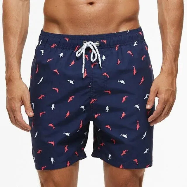Hawaiian Beach Shorts For Men - - Beach Shorts - LeStyleParfait