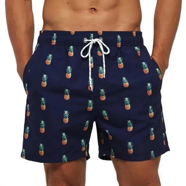 Hawaiian Beach Shorts For Men - - Beach Shorts - LeStyleParfait