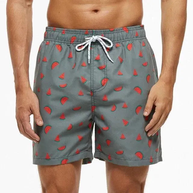 Hawaiian Beach Shorts For Men - - Beach Shorts - LeStyleParfait
