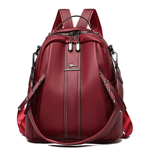 High Quality Leather Women's Backpack Purse - Backpack - LeStyleParfait