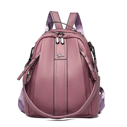 High Quality Leather Women's Backpack Purse - Backpack - LeStyleParfait