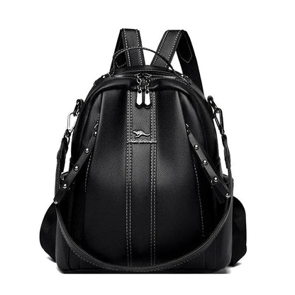 High Quality Leather Women's Backpack Purse - Backpack - LeStyleParfait