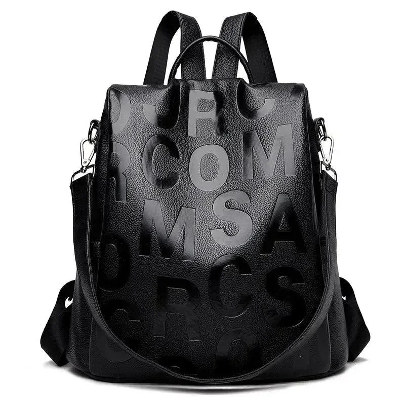 LeStyleParfait Bags Leather Backpack -Backpack