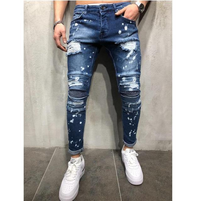 Hip Hop Jeans Pants For Men - Men's Jeans - LeStyleParfait