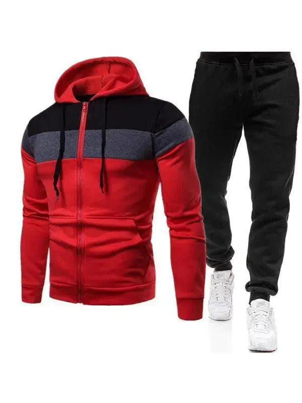 Hooded Sweatshirt Men Tracksuit - Tracksuit - LeStyleParfait