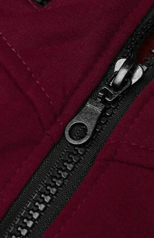 Men's Slim Hooded Cotton Vest