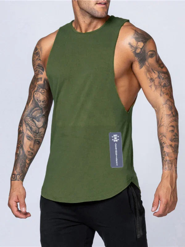 Men's Slim Fit Cotton Sports Vest
