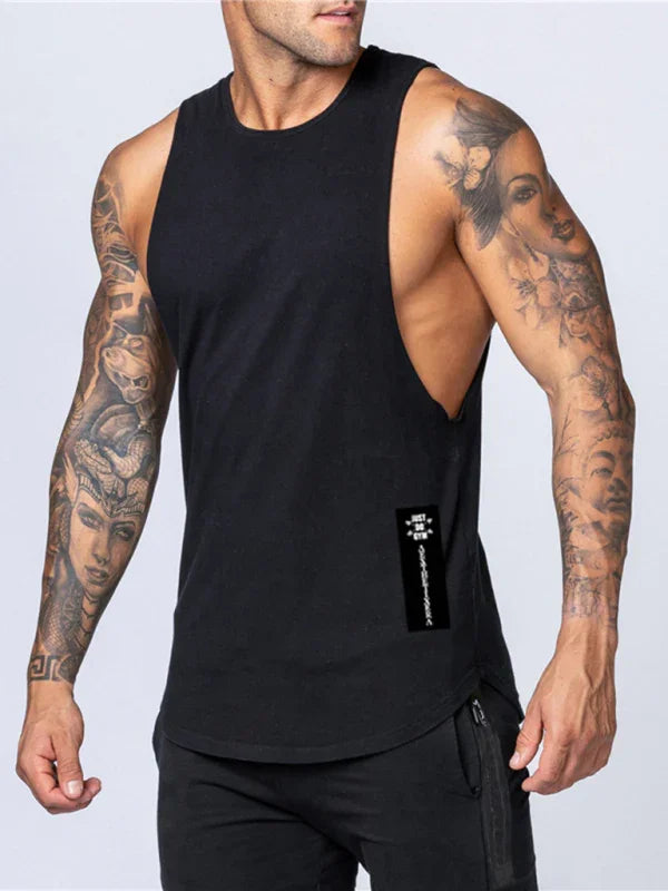 Men's Slim Fit Cotton Sports Vest
