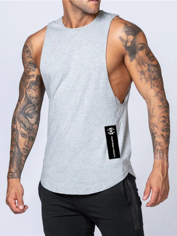 Men's Slim Fit Cotton Sports Vest