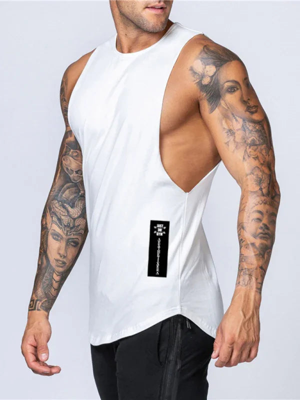 Men's Slim Fit Cotton Sports Vest