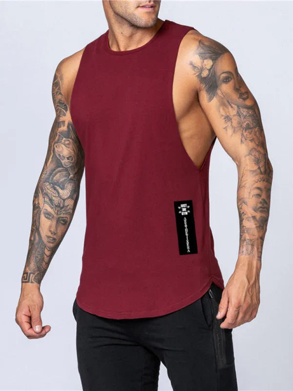 Men's Slim Fit Cotton Sports Vest