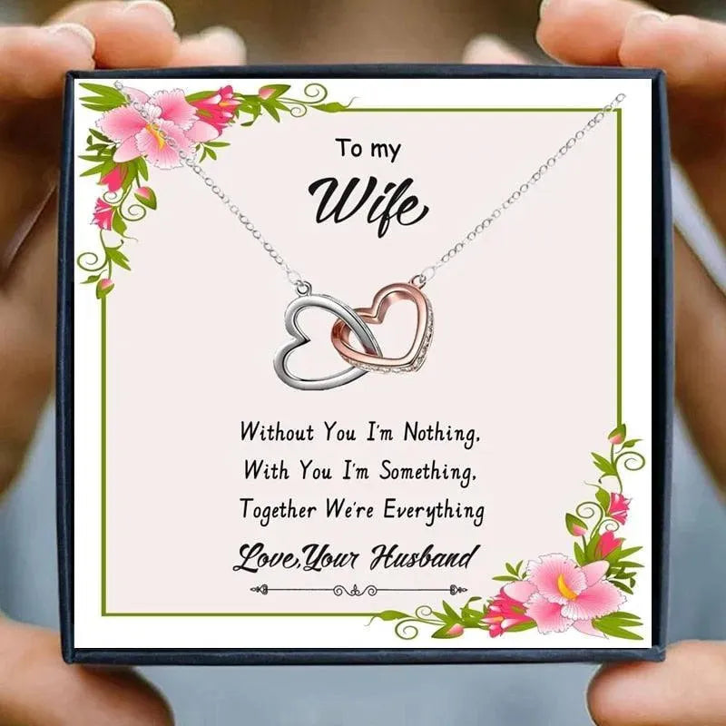 Infinity Hearts Pendant Necklace - Pendant Necklace - LeStyleParfait
