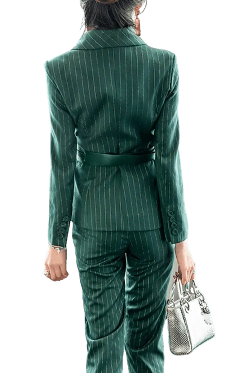 Irregular Blazer Women Pantsuit - Pantsuit - LeStyleParfait