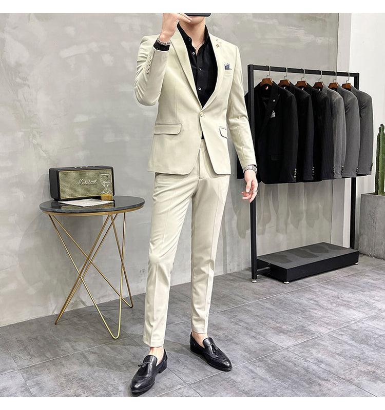 Jorge Two Piece Business Suit - Two Piece Suit - LeStyleParfait