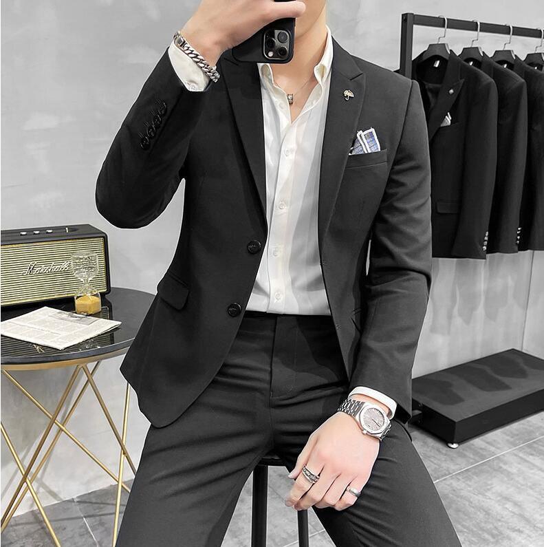 Jorge Two Piece Business Suit - Two Piece Suit - LeStyleParfait