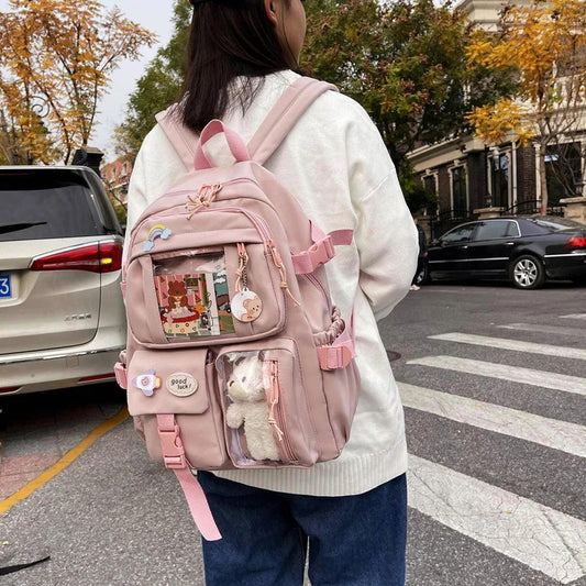 Kawaii Transparent Bear Backpack - Backpack - LeStyleParfait