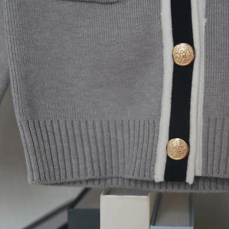 Kids Skirt Suit Girls Cardigan With Skirt Cothing Set - Kids Clothing Set - LeStyleParfait