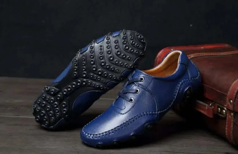 Konan - Casual Leather Shoes - Loafer Shoes - LeStyleParfait