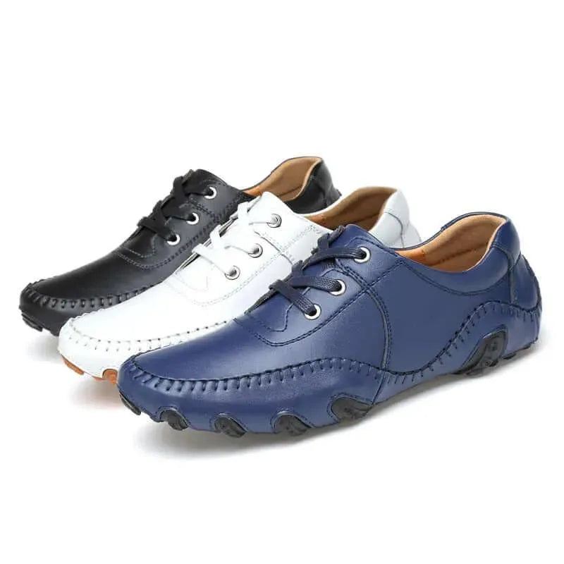 Konan - Casual Leather Shoes - Loafer Shoes - LeStyleParfait