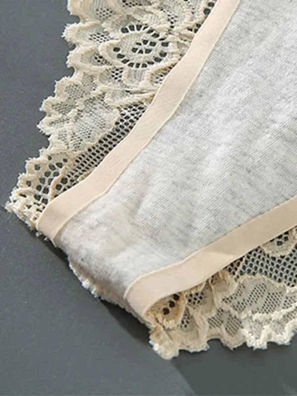 LeStyleParfait Women's Underwear Underwear Slips Plain-Solid-Panties