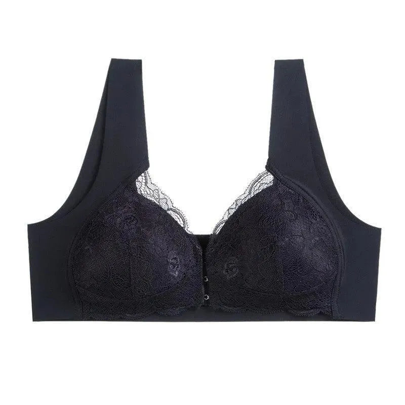 Lace Steel Ring Tube Top Bras - Bras - LeStyleParfait