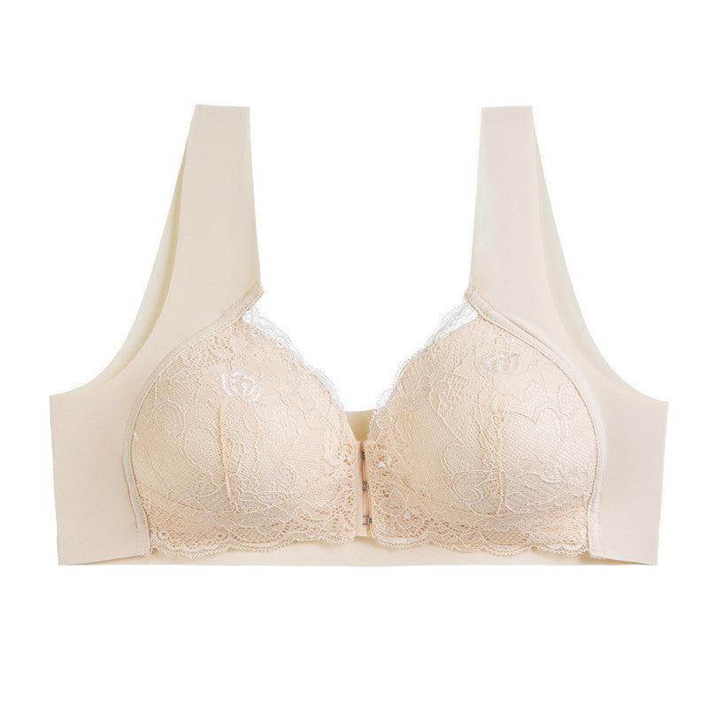 Lace Steel Ring Tube Top Bras - Bras - LeStyleParfait