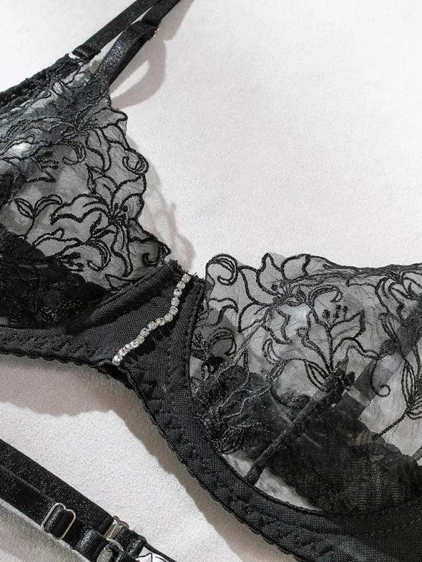 Ladies Strappy Lingerie Sets - Lingerie Set - LeStyleParfait