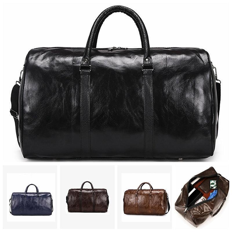 Leather Duffel Bags For Men - Dufffel Bags - LeStyleParfait