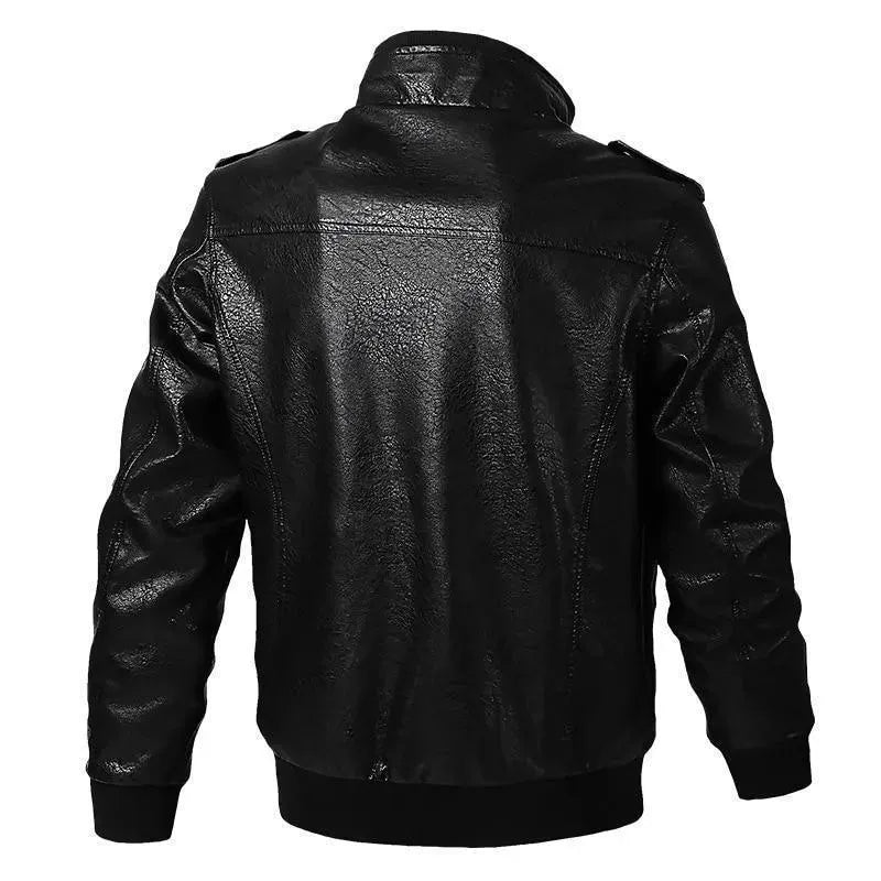 Leather Jacket, Men Winter Jacket, Motorcycle Jacket - Leather Jacket - LeStyleParfait