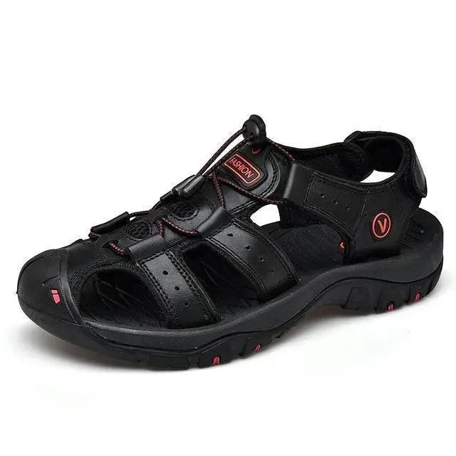 Leather Outdoor Sandals - Sandals - LeStyleParfait