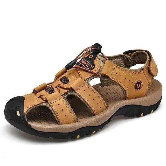 Leather Outdoor Sandals - Sandals - LeStyleParfait