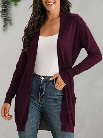 Long Knitted Cardigan Sweater - Cardigan Sweater - LeStyleParfait