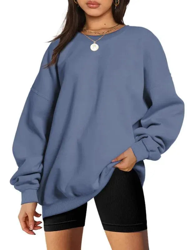 Loose Casual Women Sweatshirt - Women Sweatshirt - LeStyleParfait